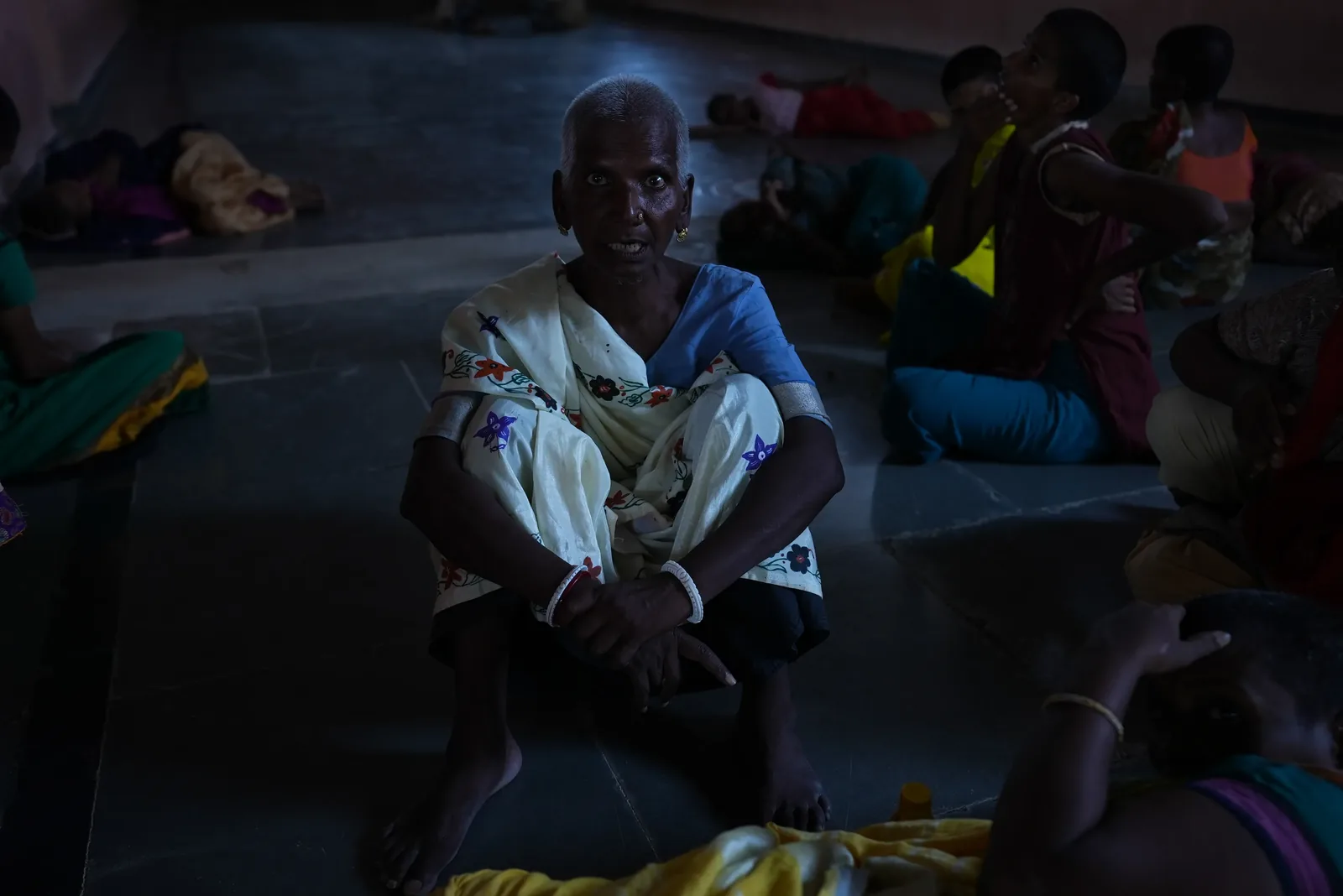 Low-light shelter portrait